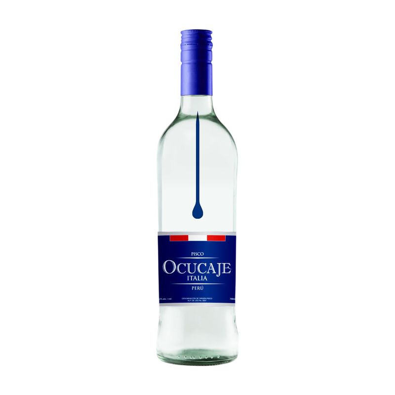 OCUCAJE - Pisco Italia Ocucaje Gota Botella 700 mL