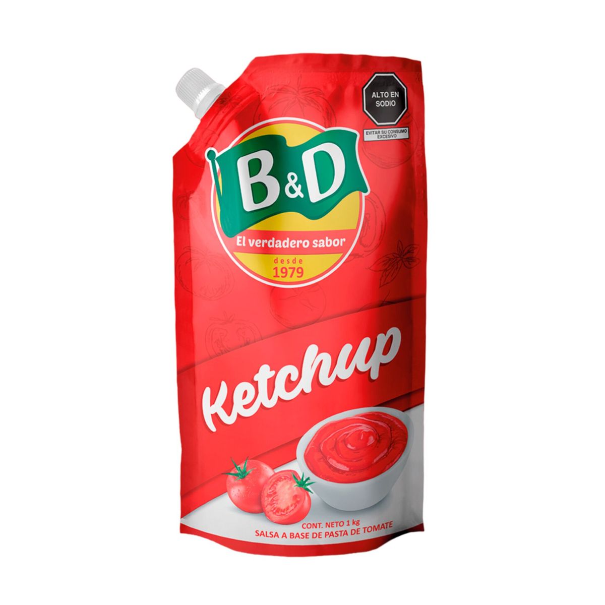 BD - Ketchup B&D Doypack 1 Kg
