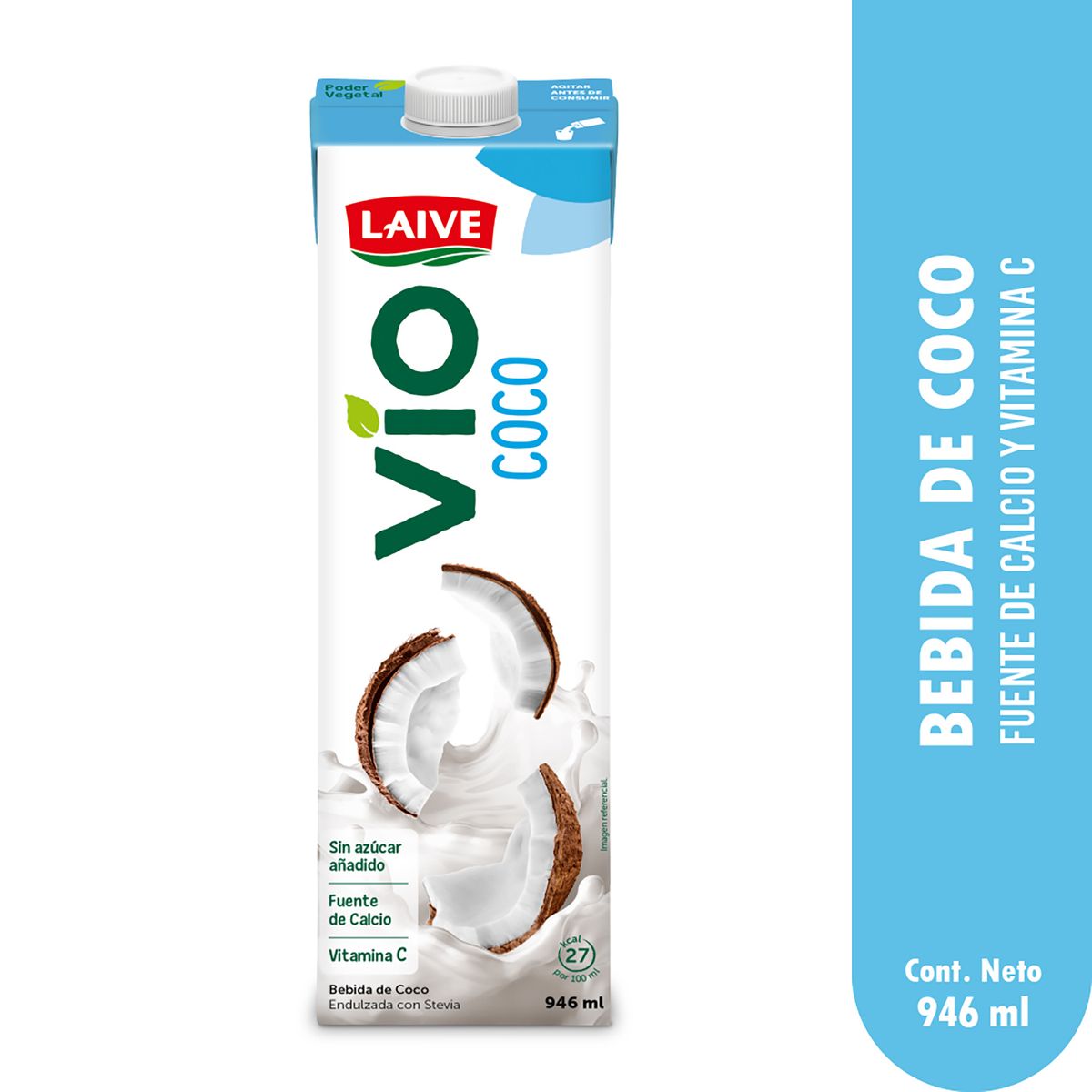 LAIVE - Bebida de Coco Laive Caja 946 mL