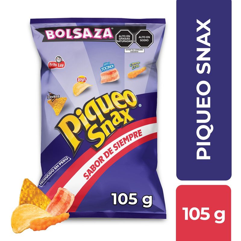 PIQUEO SNAX - Snacks Piqueo Snax 105g