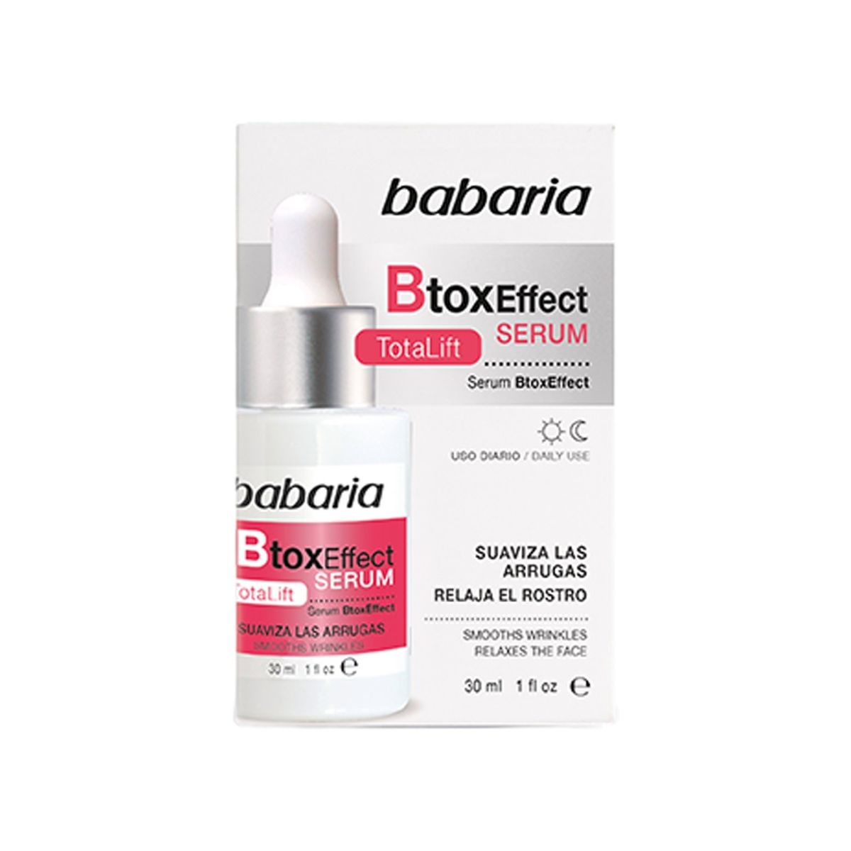 BABARIA - Sérum Facial Babaria Efecto Botox Envase 30 mL