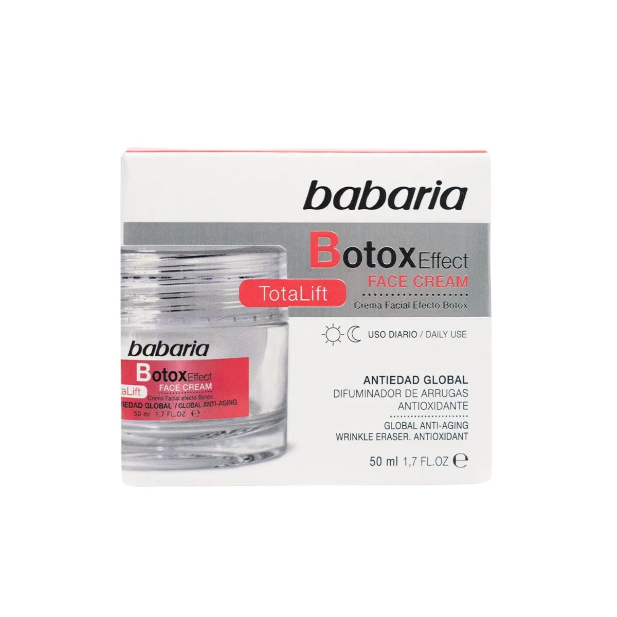 BABARIA - Crema Facial Babaria Botox Effect Envase 50 mL