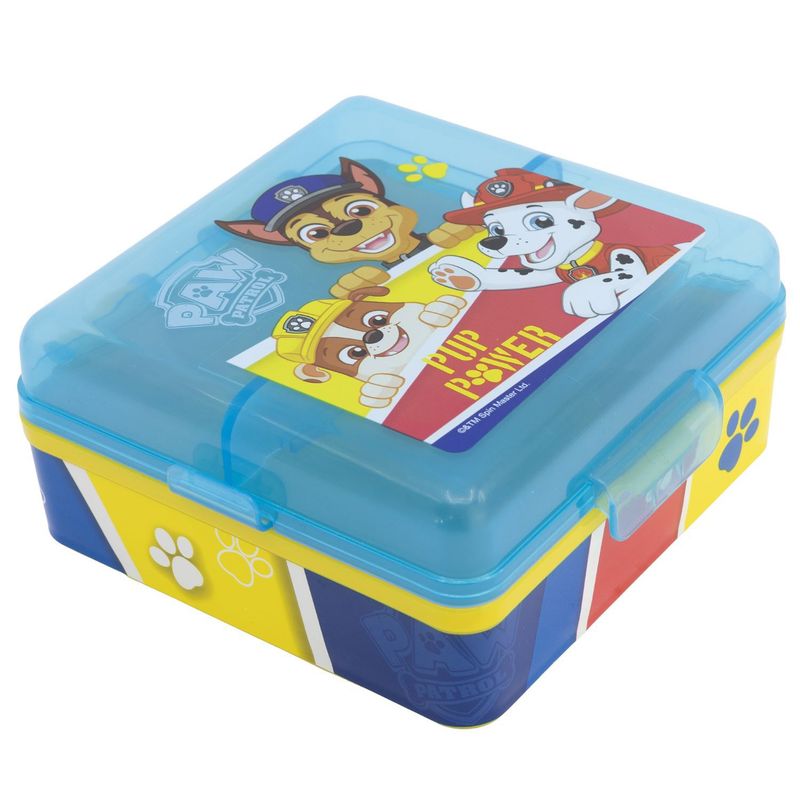 Paw Patrol - Porta Sandwich Cuadrado Multicompartimiento Paw Patrol