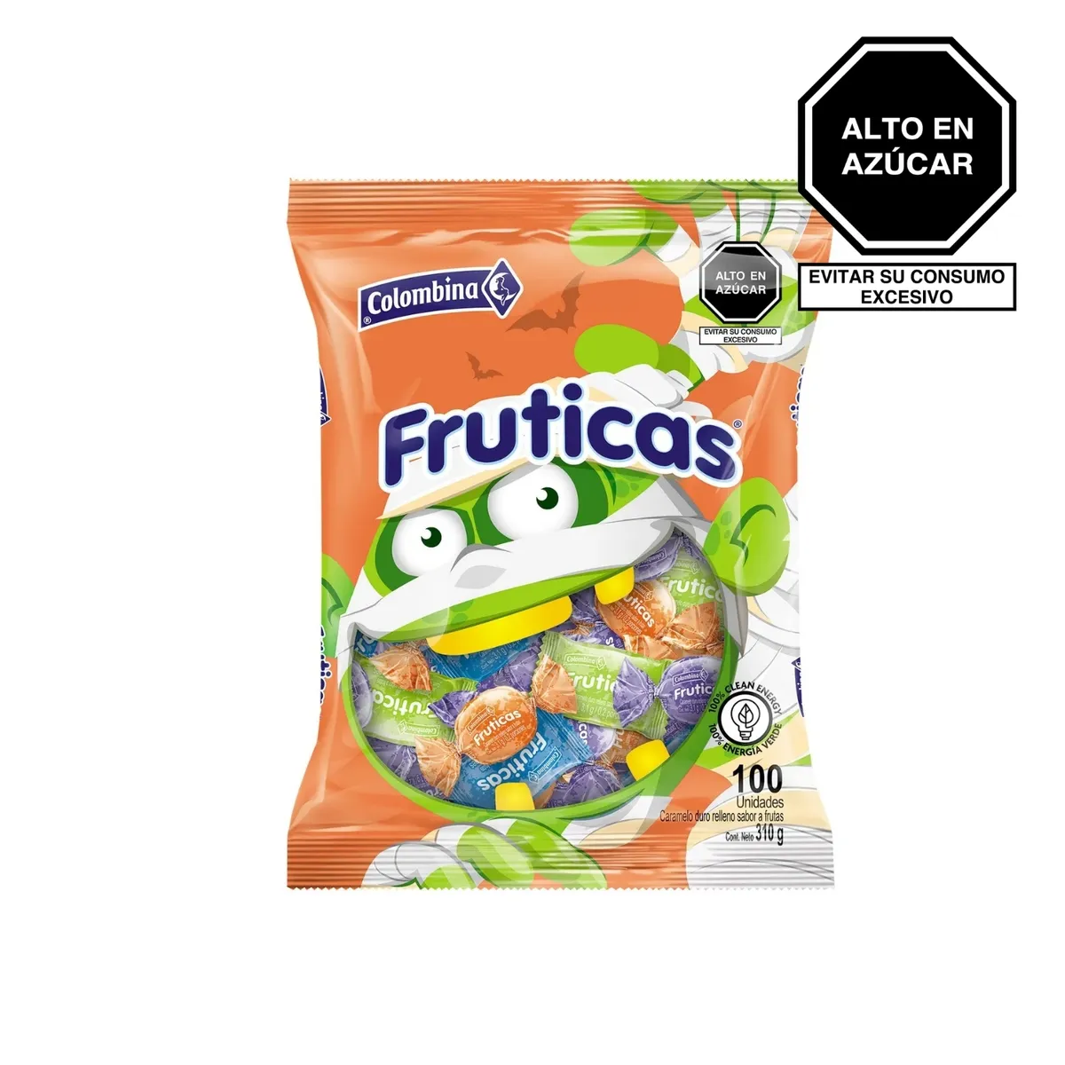 FRUTICAS - Fruticas Halloween Bolsa 310 g