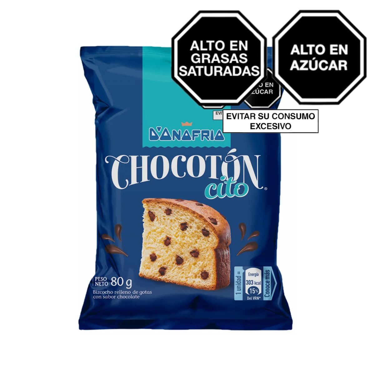 DONOFRIO - Bizcocho Donofrio Chocotoncito Bolsa 80 g