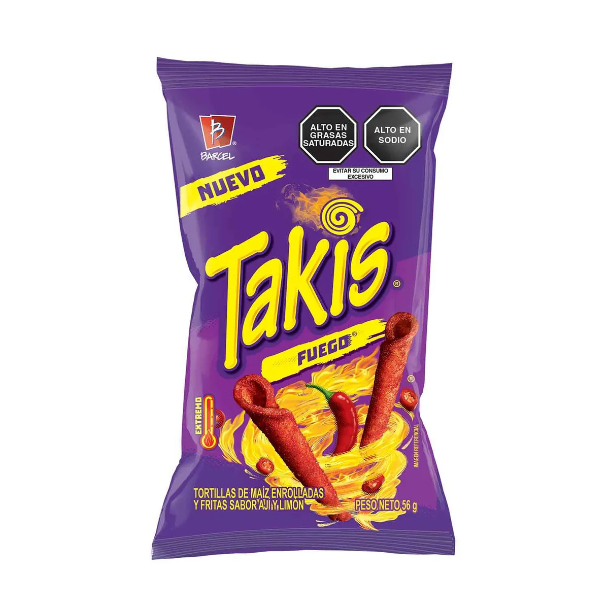 BARCEL - Takis Fuego Bolsa 56 g