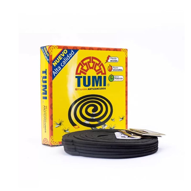 TUMI - Antizancudo Tumi Espiral Caja 10 Und