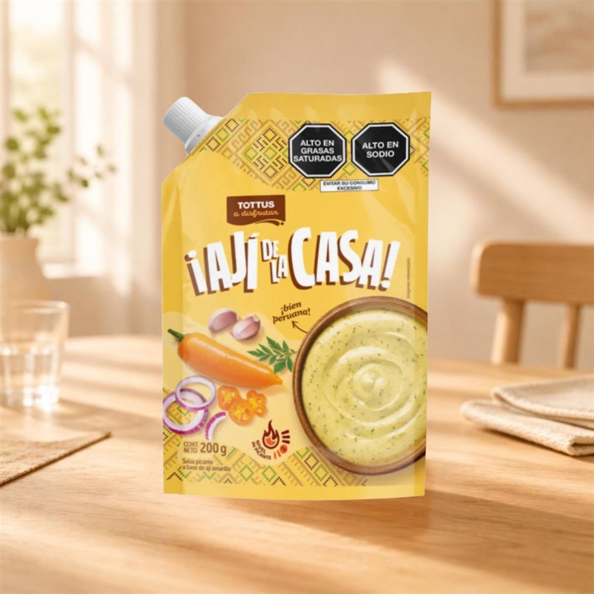 TOTTUS - Ají de la Casa Tottus Doypack 200 g