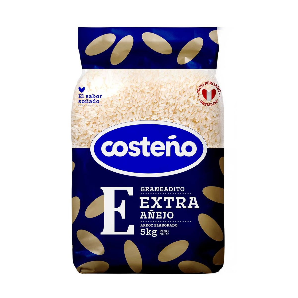 COSTENO - Arroz Costeño Extra Añejo Bolsa 5 Kg