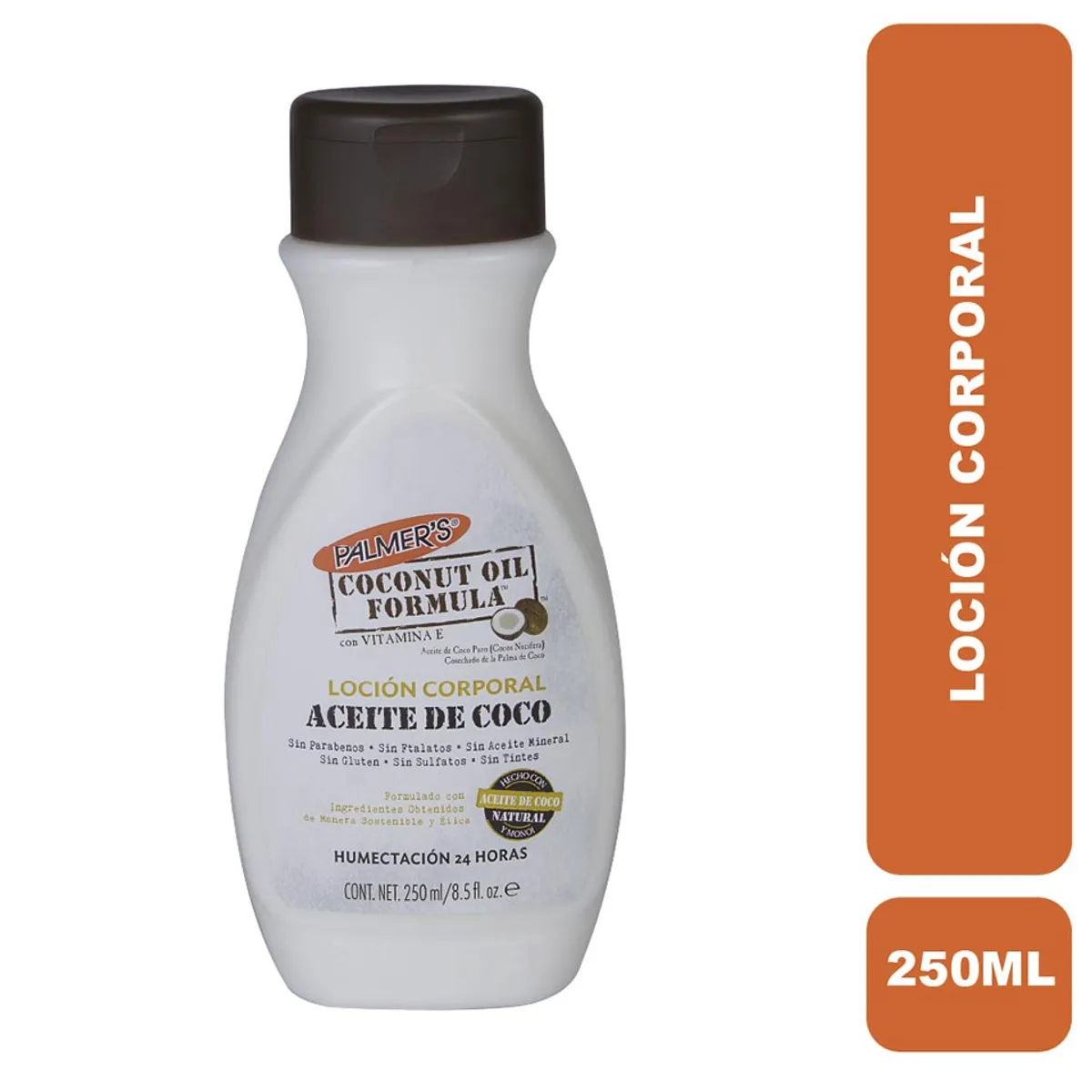 PALMERS - Loción Corporal Palmers Aceite de Coco Humectación 24h Botella 250 mL