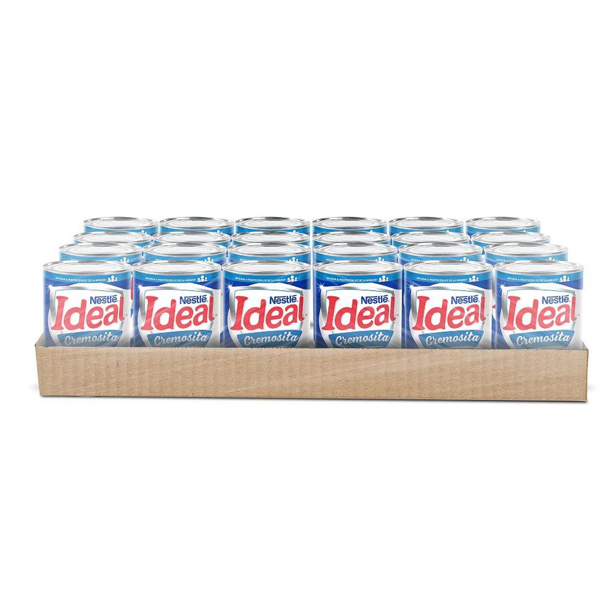 IDEAL - Mezcla Láctea Ideal Cremosita 390 g 24 Unidades