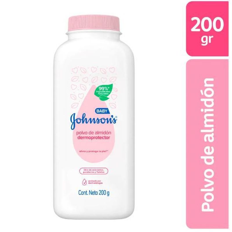 JOHNSONS BABY - Polvo Johnsons Baby Almidón Dermoprotector Envase 100 g
