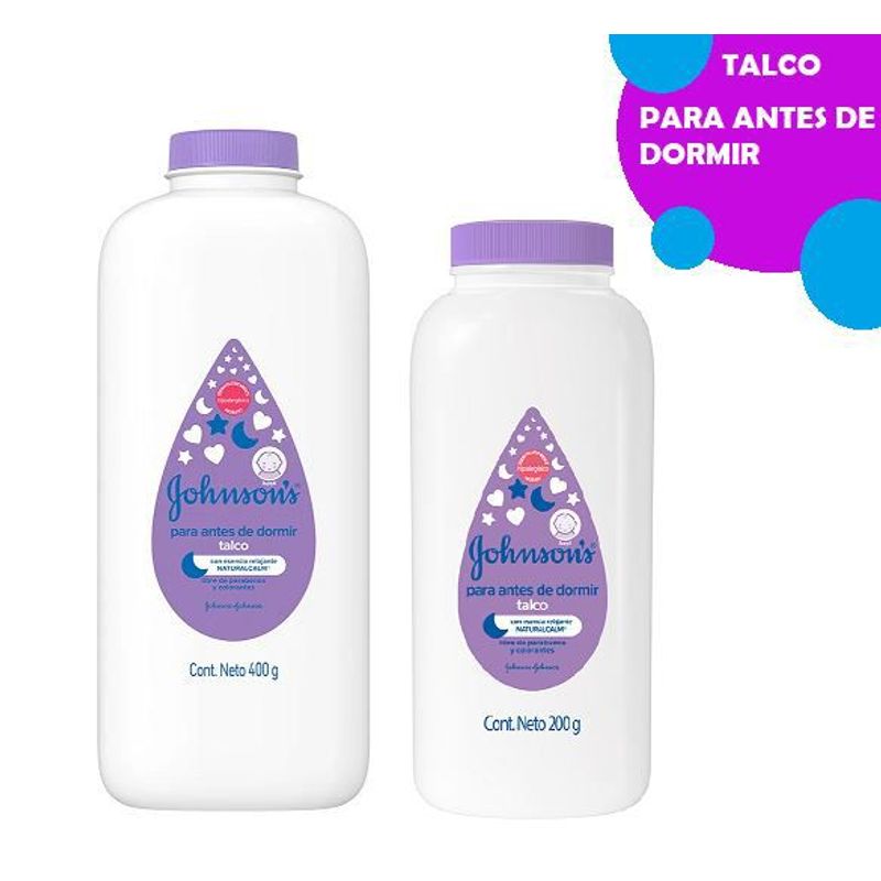 JOHNSONS BABY - Talco Para Bebé Johnsons Baby Bedtime Envase 200 g