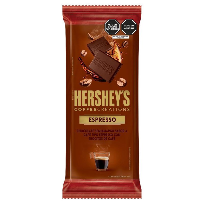 HERSHEYS - Chocolate Hershey Espresso 85 g