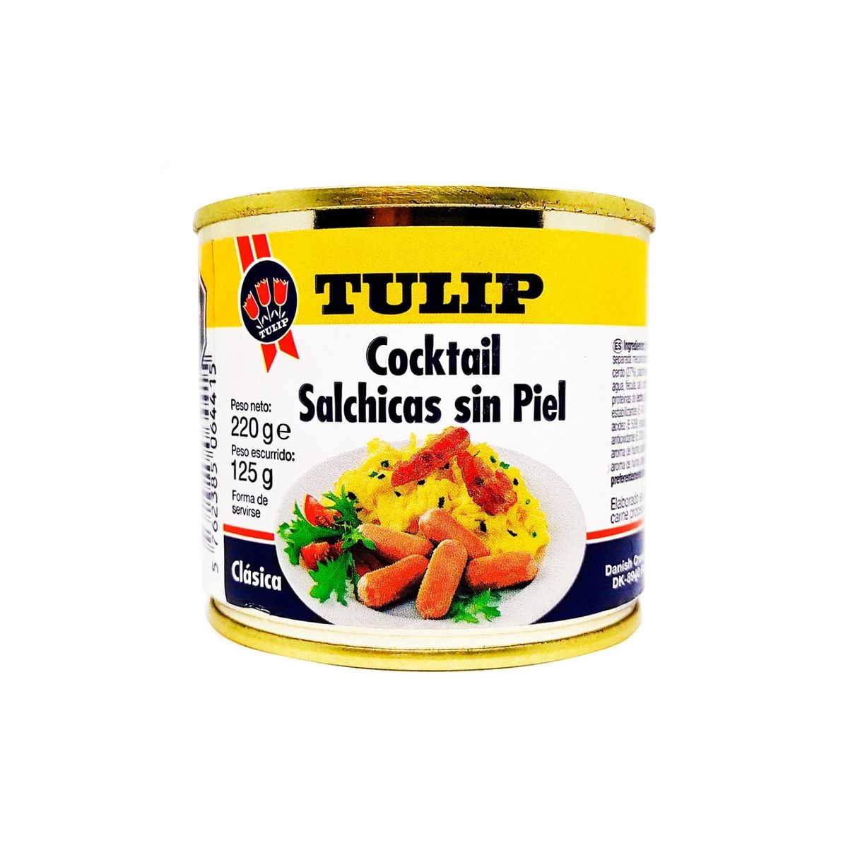 TULIP - Hot Dog Cocktail Sin Piel Tulip Lata 125 g