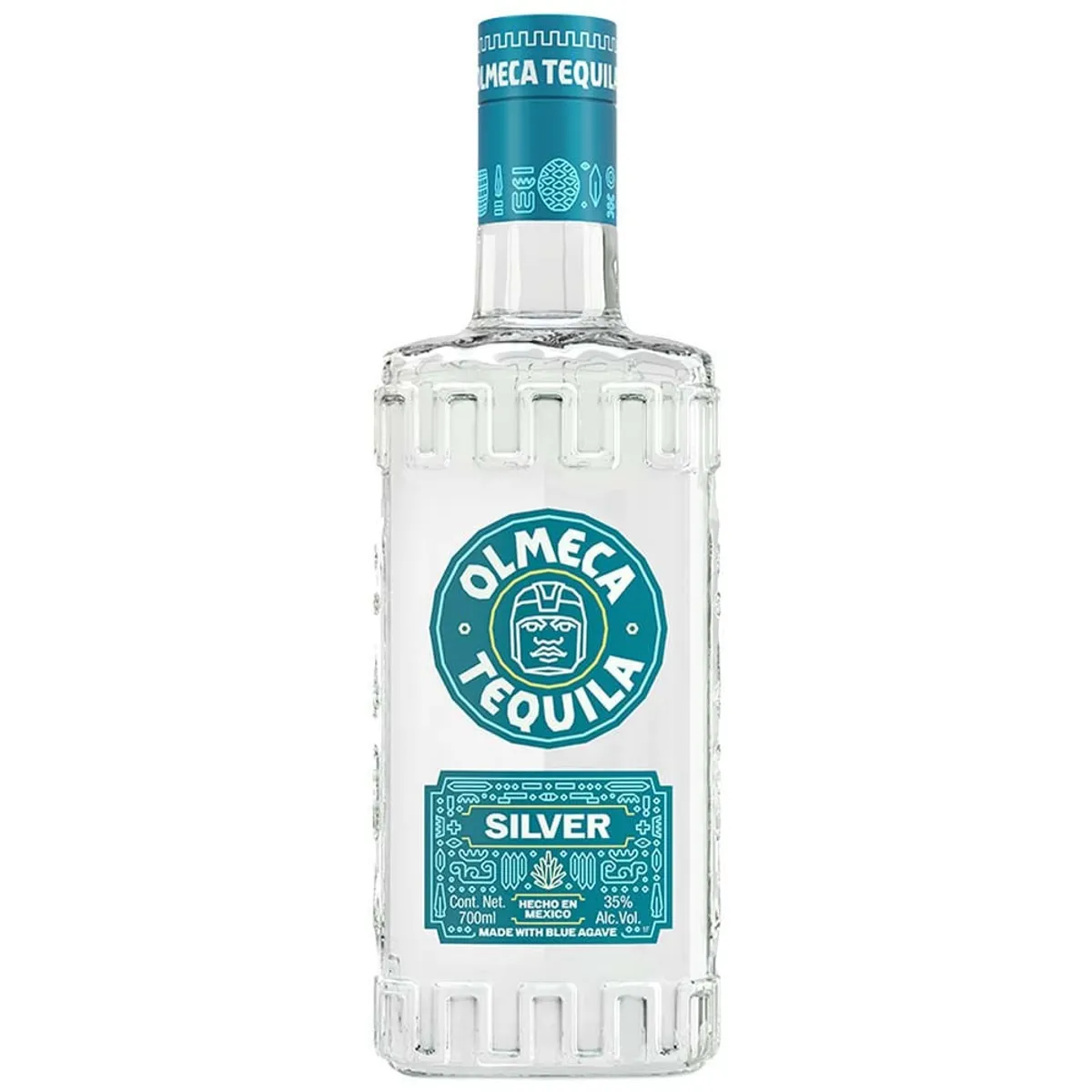OLMECA - Tequila Olmeca Blanco Botella 700 mL