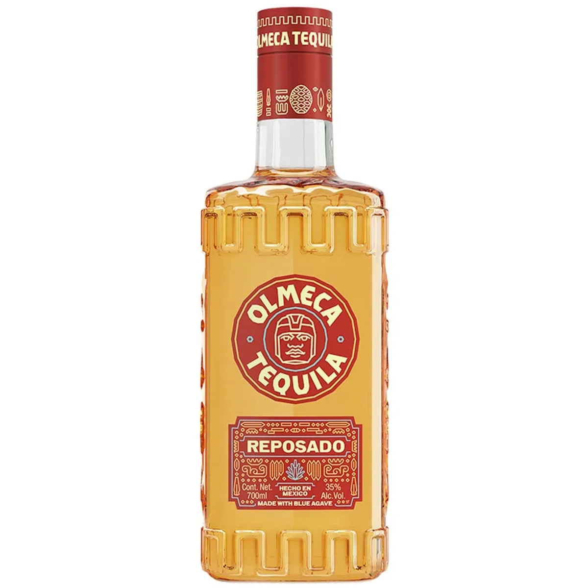 OLMECA - Tequila Olmeca Reposado Botella 700 mL