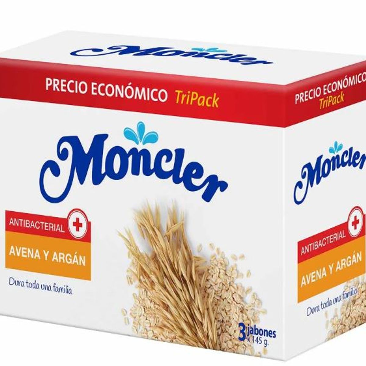 MONCLER - Jabon Moncler Antibacterial Avena 145G