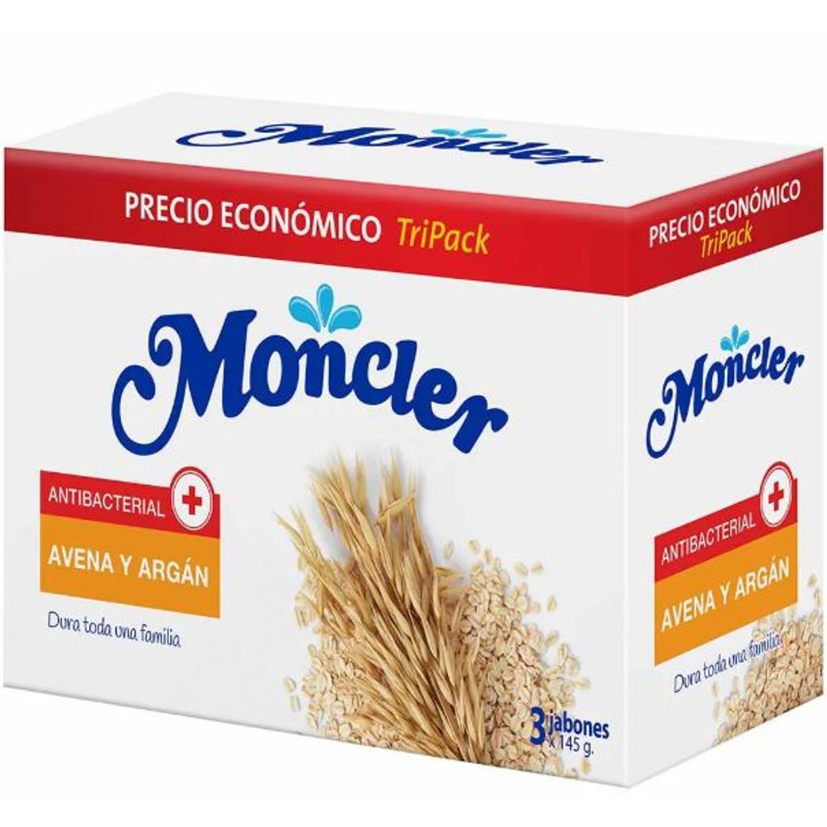 MONCLER - Jabon Moncler Antibacterial Avena 145G