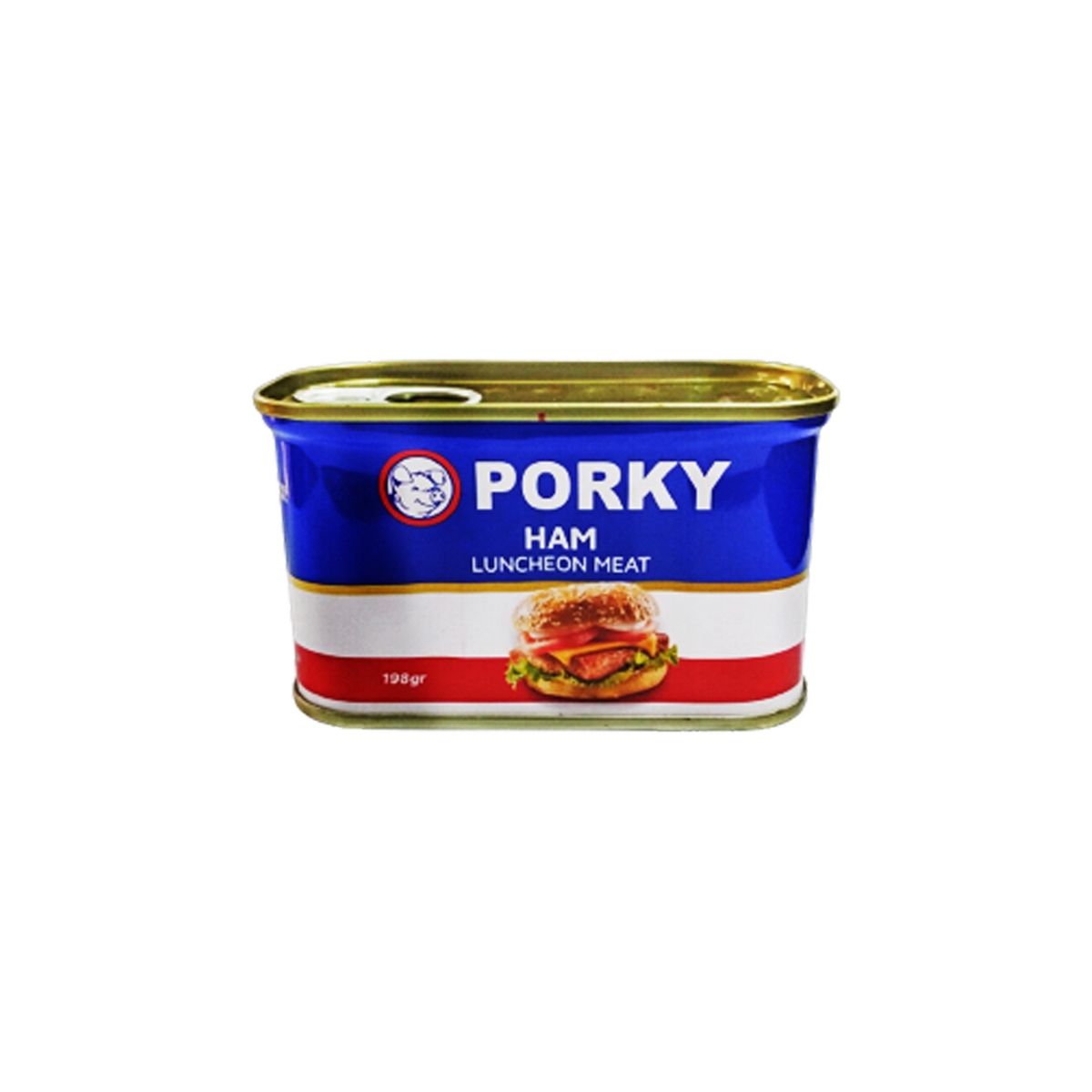 PORKY - Jamón de Cerdo Porky Ham Lata 198 g