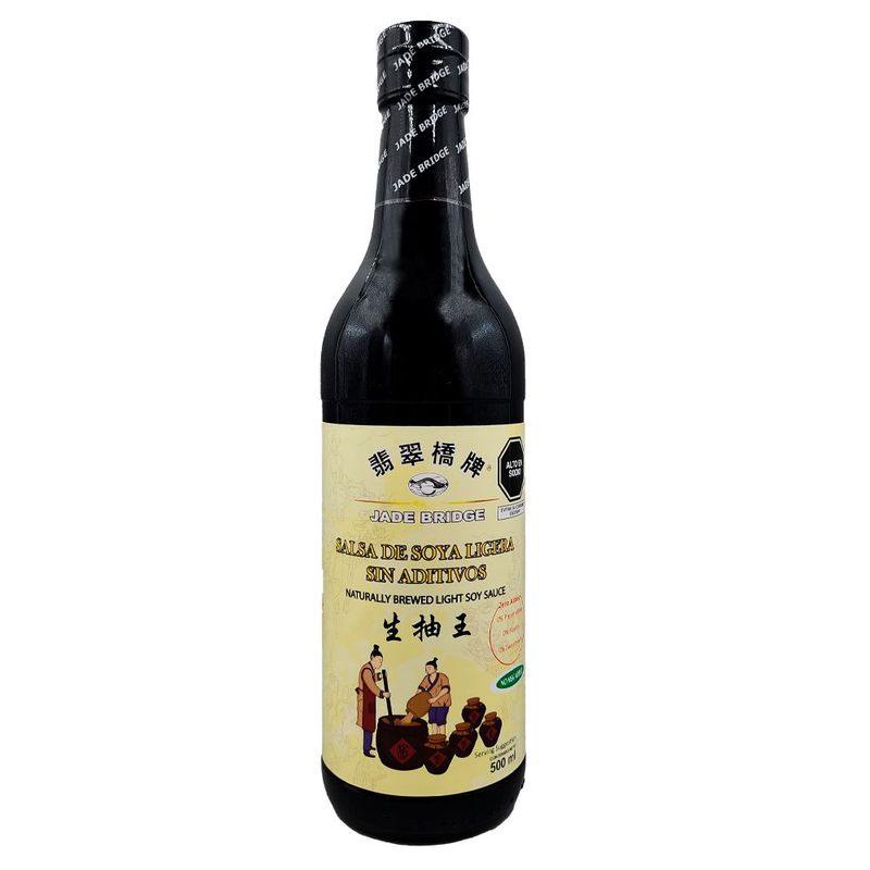 OLISUR - Salsa de Soya Olisur Ligera Sin Aditivos Botella 500 mL