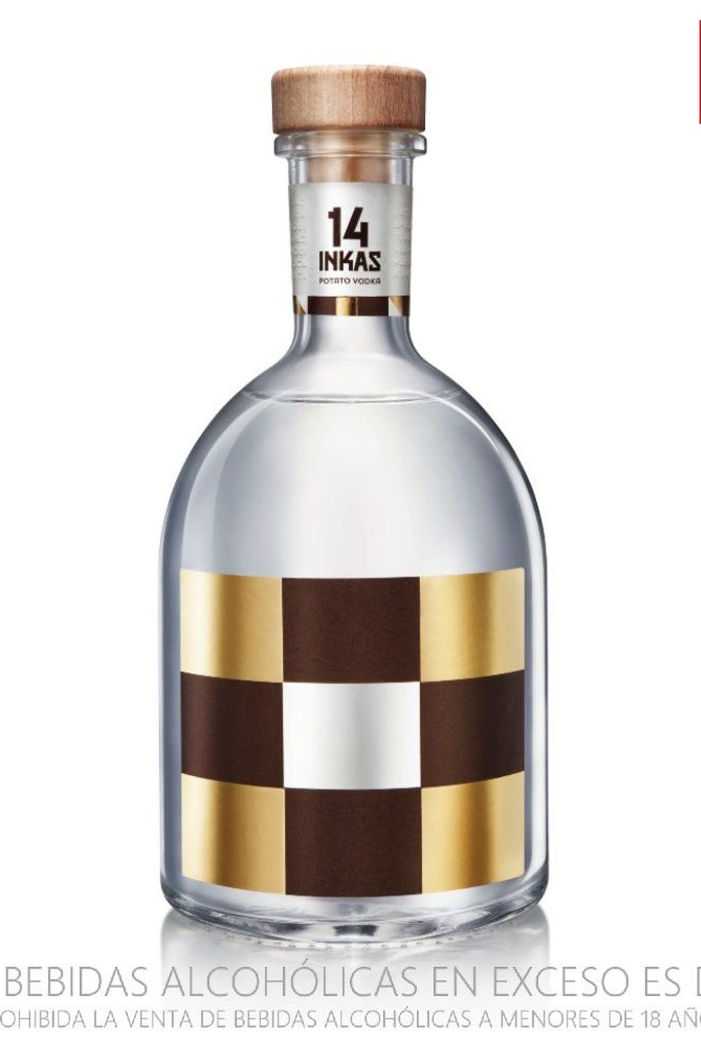14 INKAS - Vodka 14 Inkas Botella 750 mL