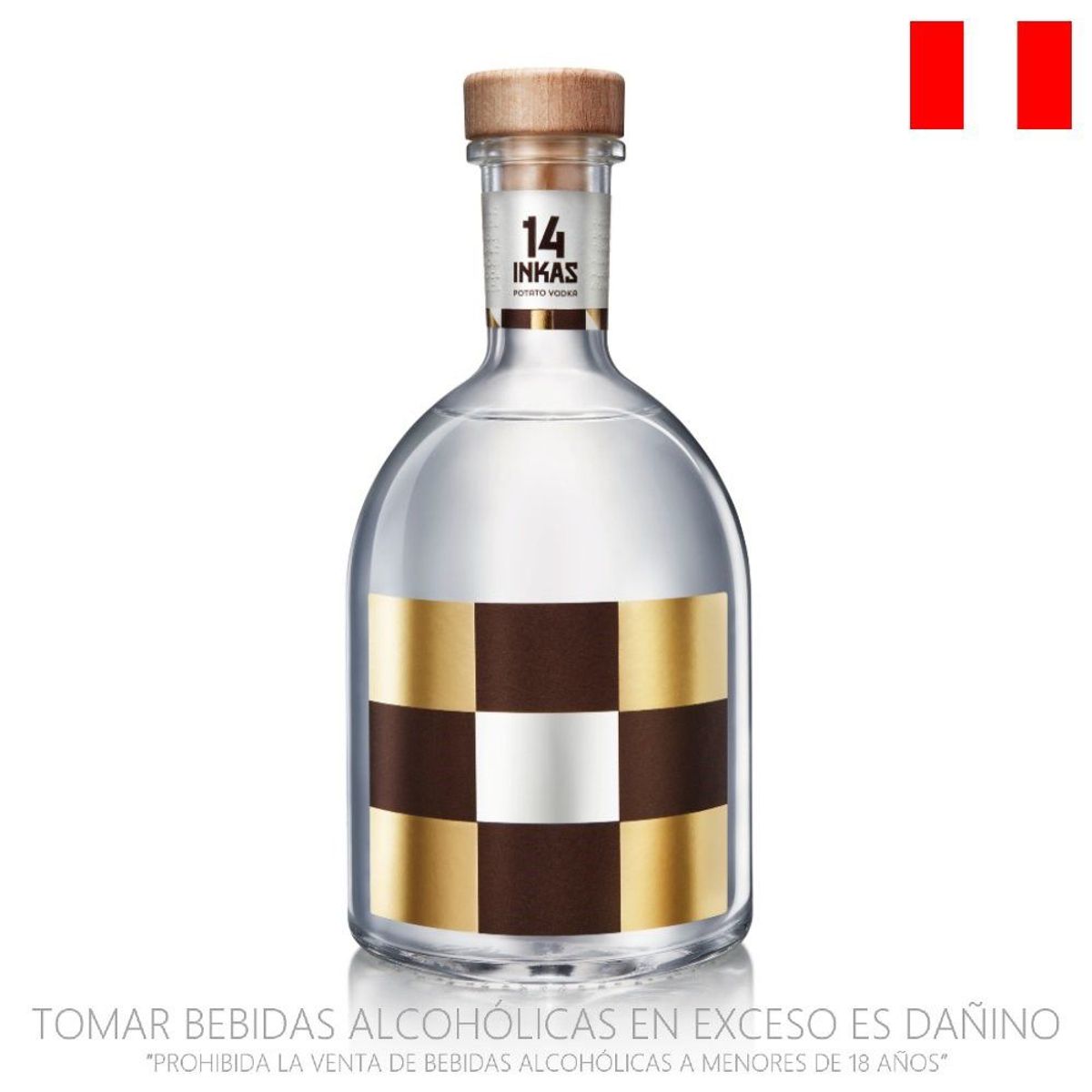 14 INKAS - Vodka 14 Inkas Botella 750 mL