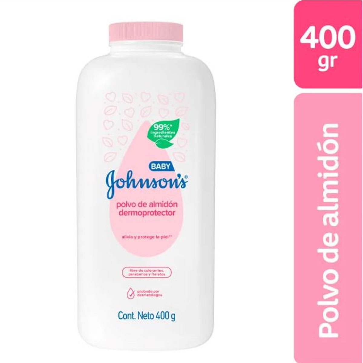 JHONSONS BABY - Polvo para Bebé Johnson’s Original Envase 400 g