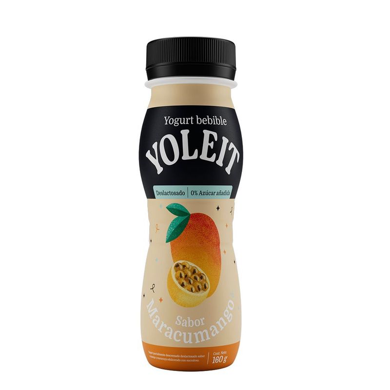 YOLEIT - Yogurt Yoleit Bebible Maracumango Envase 160 g