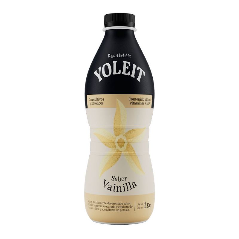 YOLEIT - Yogurt Bebible Sabor Vanilla 1 Kg