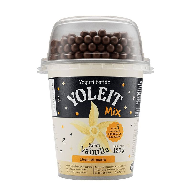 YOLEIT - Yogurt Yoleit Batido Mix Vainilla Envase 125 g