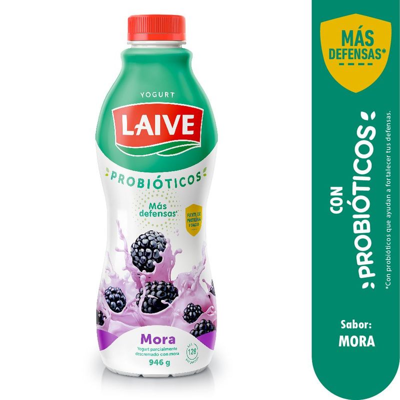 LAIVE - Yogurt Mora Laive 946g