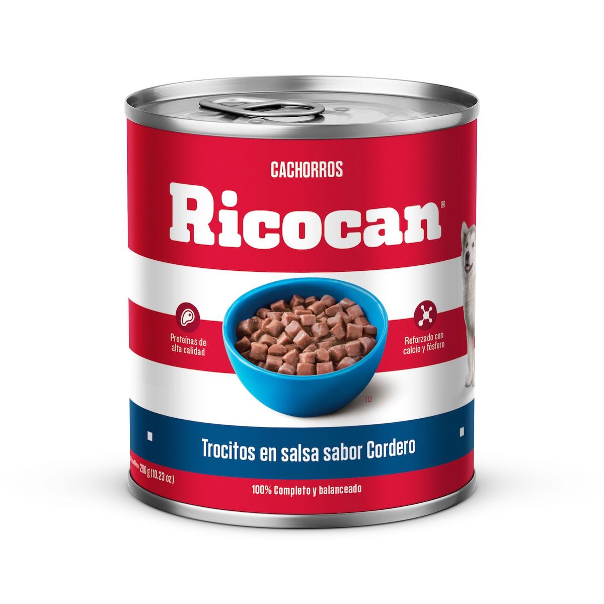 RICOCAN - Alimento Húmedo Cachorros Ricocan Trozos de Cordero Lata 290 g