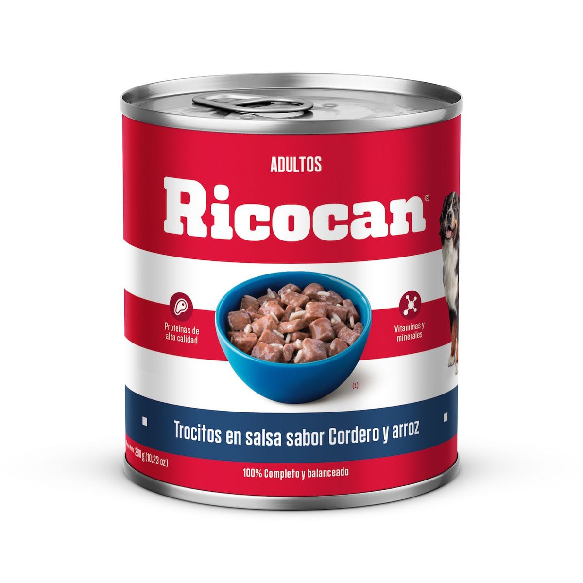 RICOCAN - Alimento Húmedo Perros Adultos Ricocan Cordero y Arroz Lata 290 g