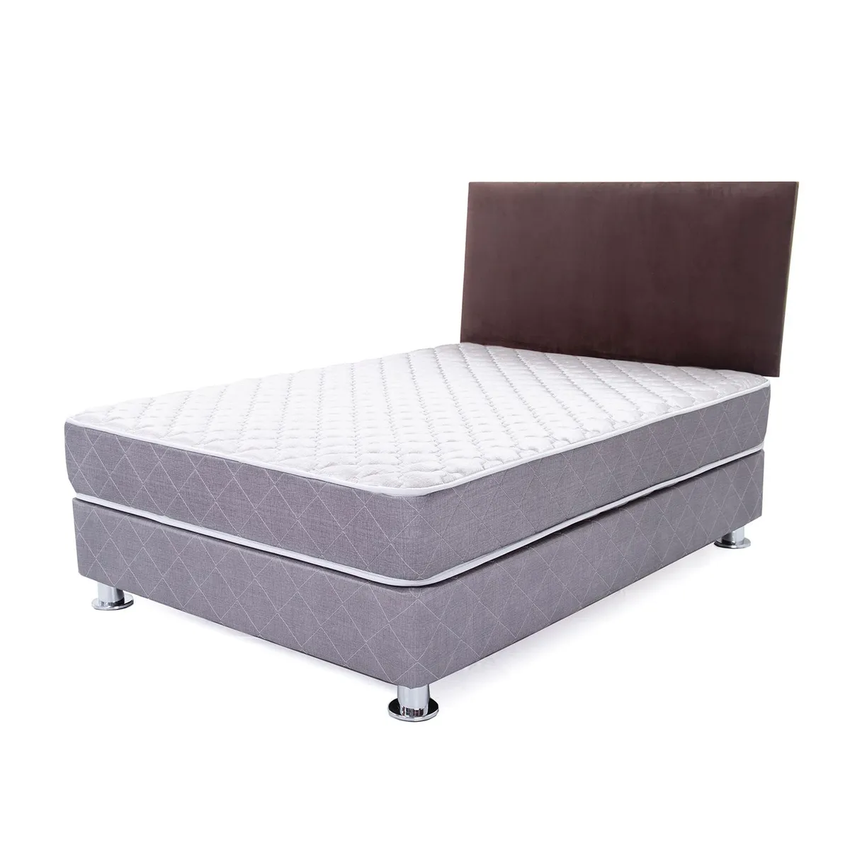 EL CISNE - Dormitorio Raymi Gris 2 Plz Col+Box+Sofac+Cab