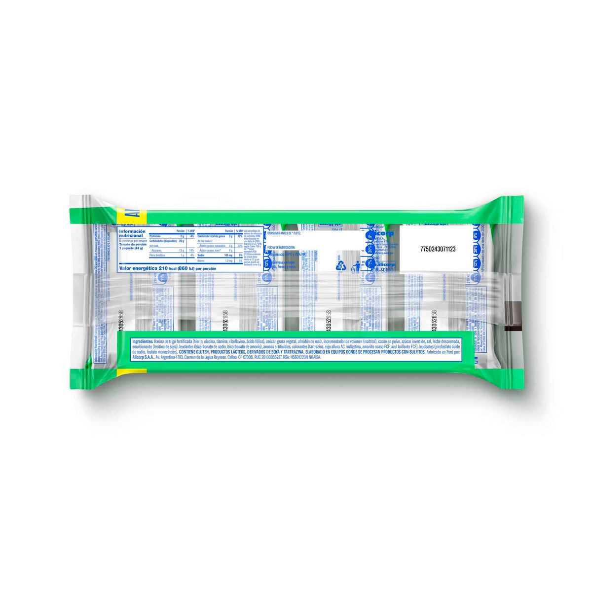 VICTORIA - Galletas Casino Menta Empaque 344 g