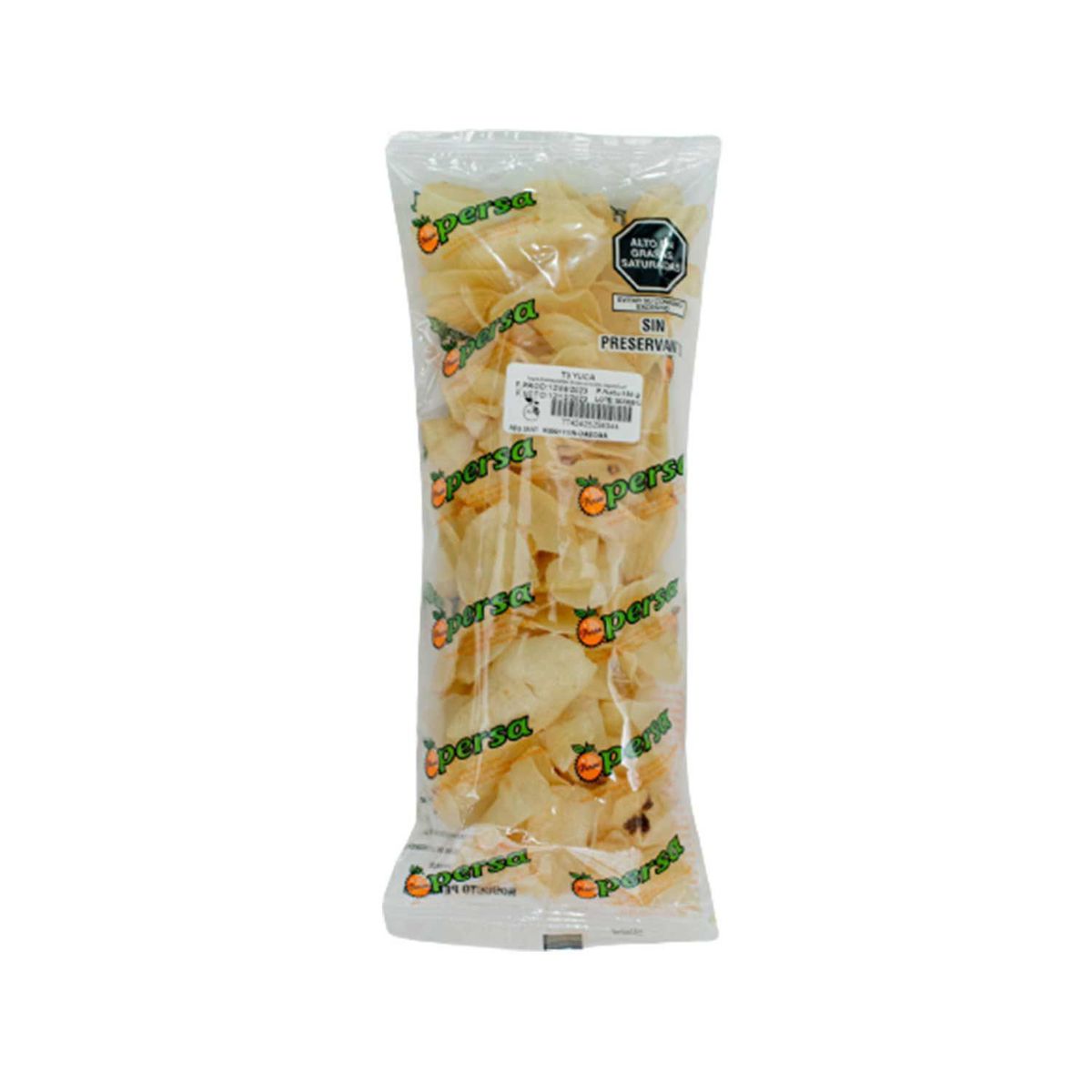 PERSA - Yucas Persa Fritas en Hojuelas Bolsa 150 g