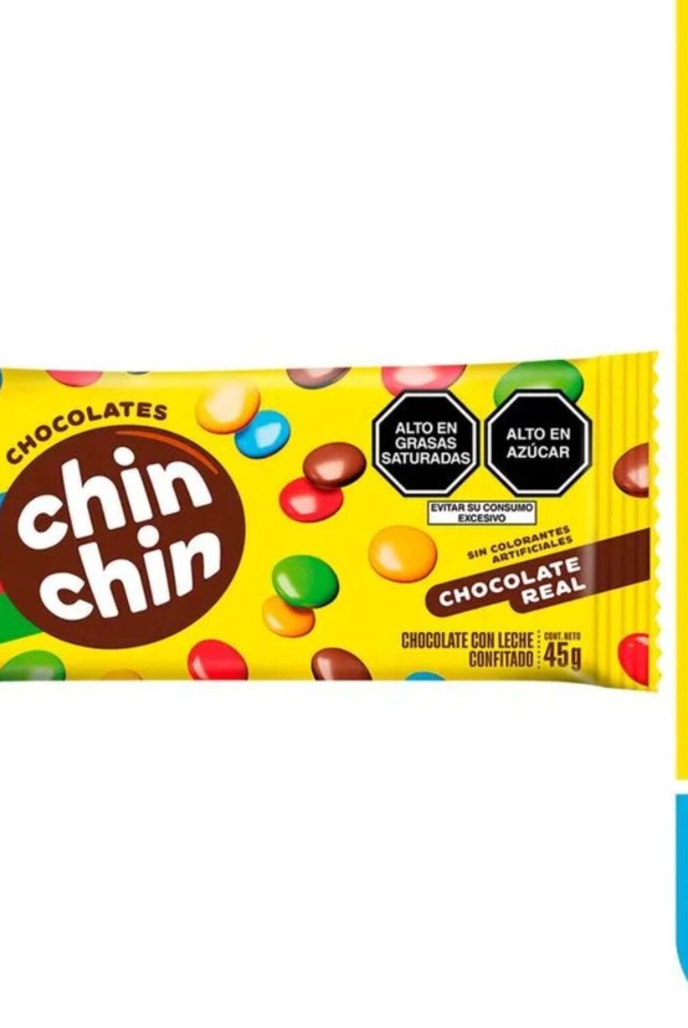 CHIN CHIN - Grageas Chin Chin Chocolate Bolsa 45 g