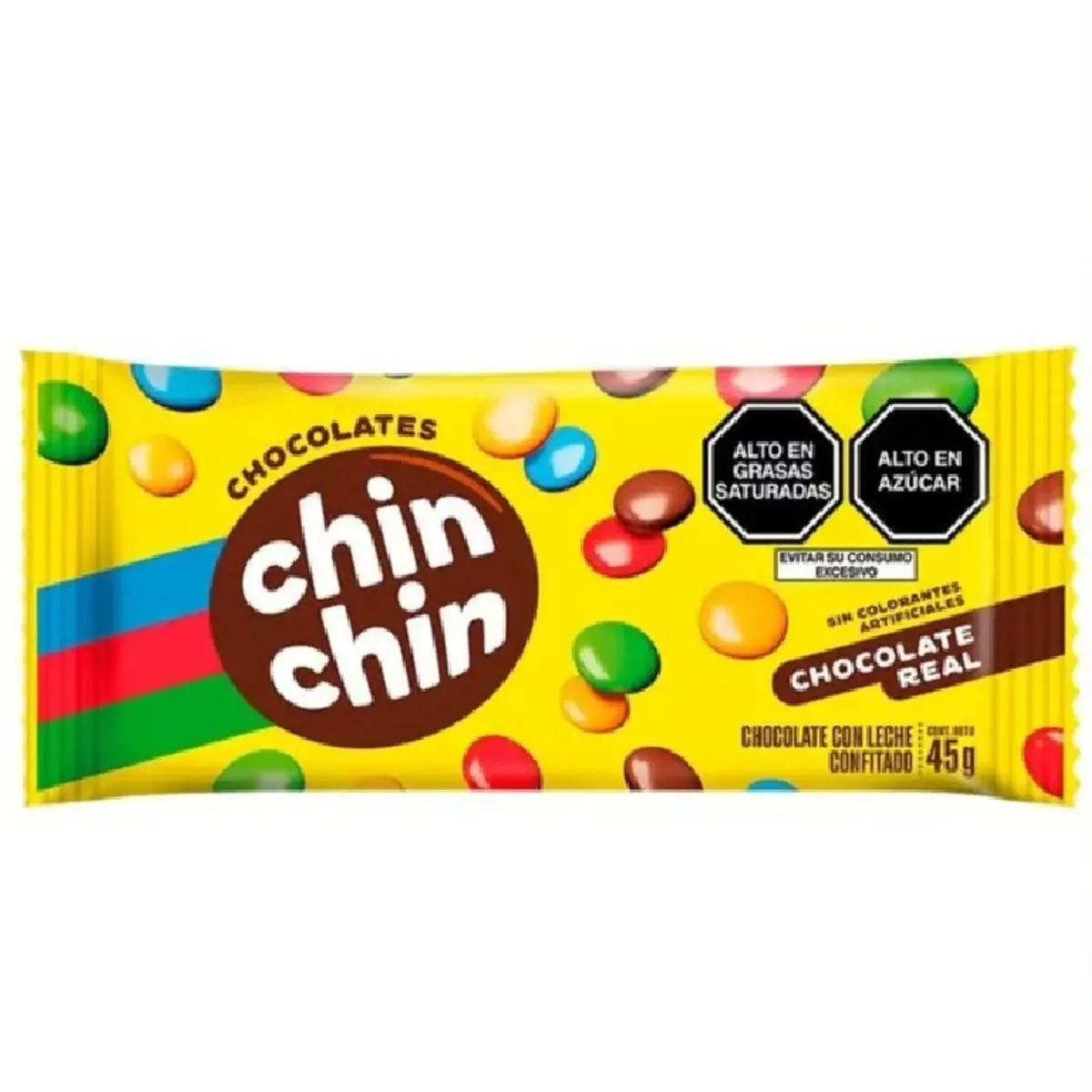 CHIN CHIN - Grageas Chin Chin Chocolate Bolsa 45 g