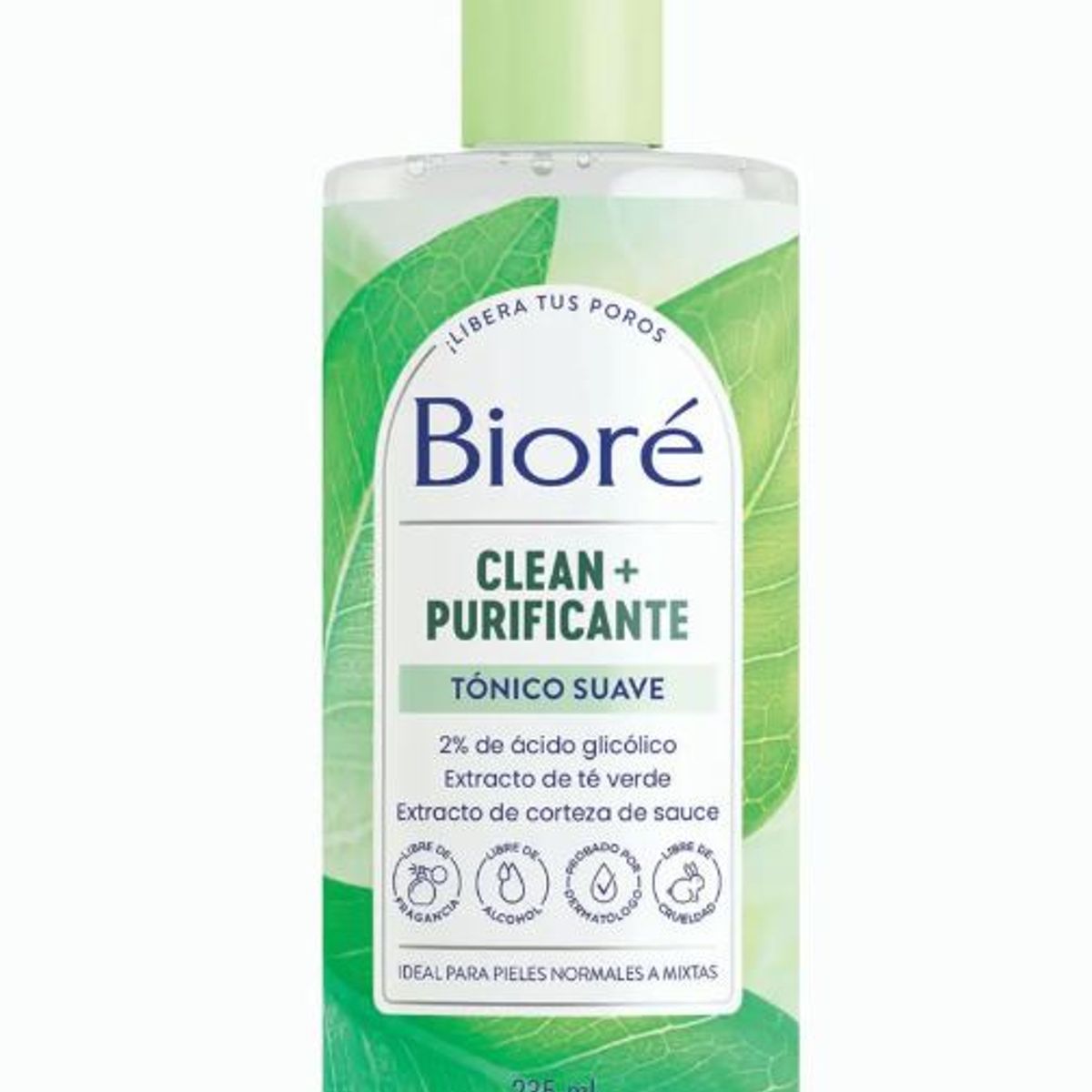 BIORE - Tónico Facial Biore Clean Detox Envase 235 mL