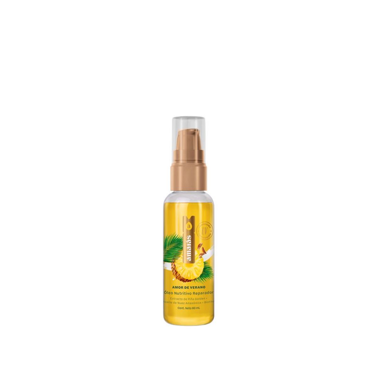 AMARAS - Óleo Capilar Amarás Amor de Verano Envase 60 mL