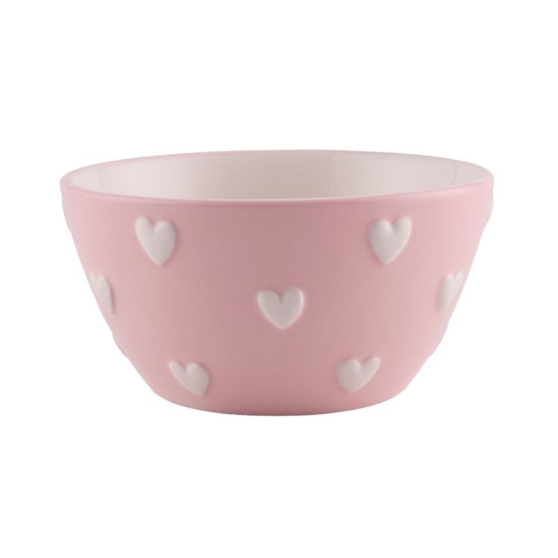 CASA JOVEN - Bowl DDMM Relieve Corazones Rosa