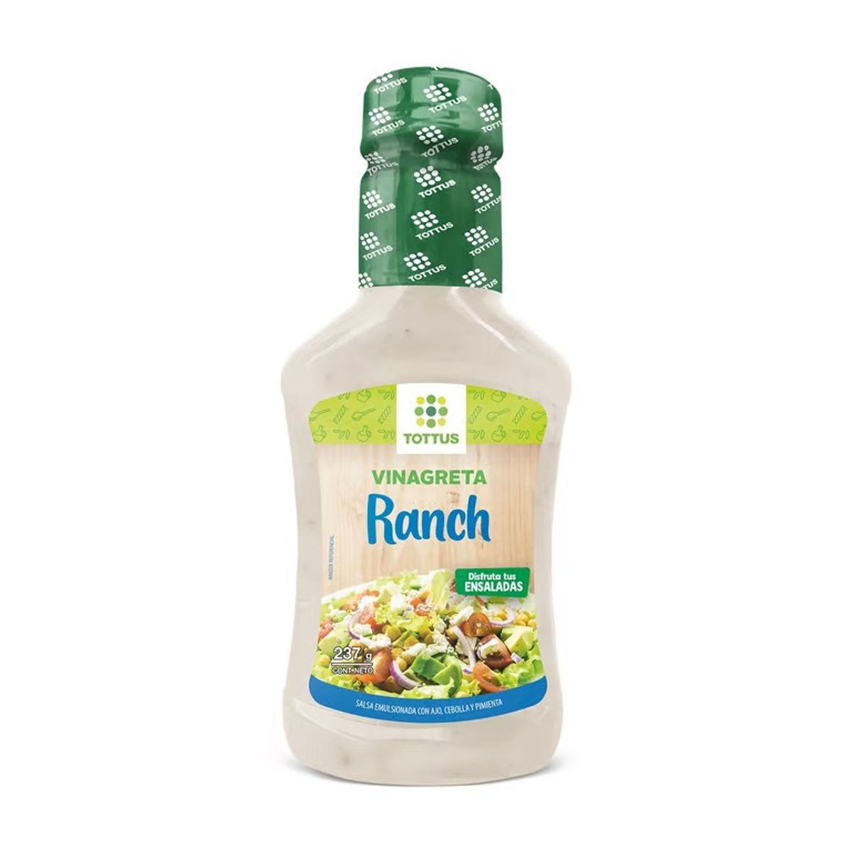 TOTTUS - Vinagreta Ranch Tottus Envase 237 g