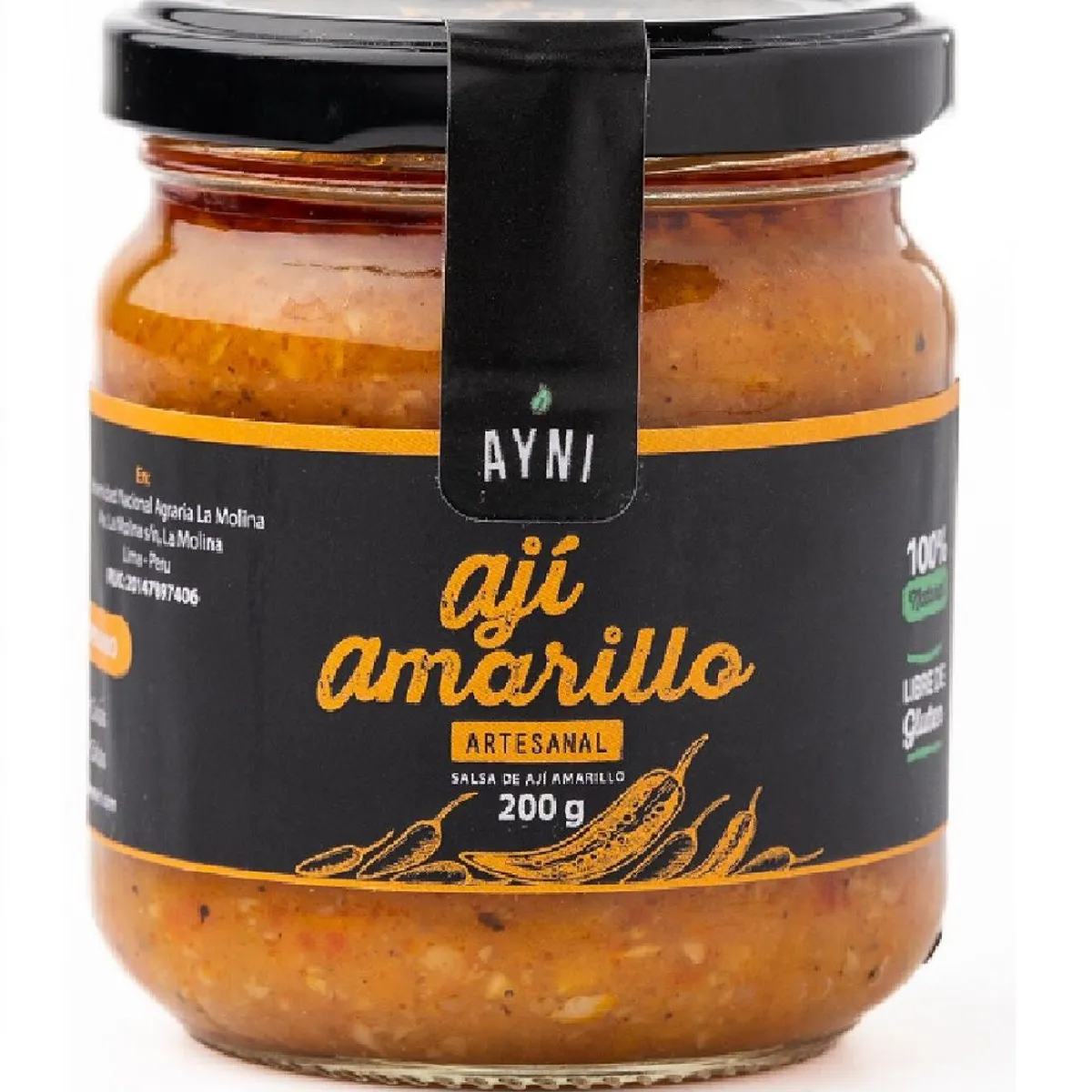 AYNI - Salsa De Ají Amarillo Artesanal Ayni 200 g
