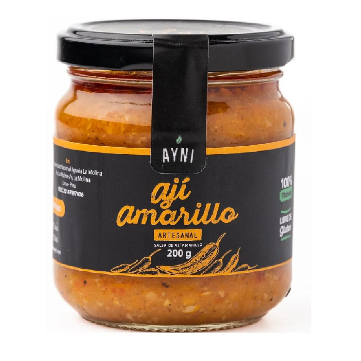 AYNI - Salsa De Ají Amarillo Artesanal Ayni 200 g