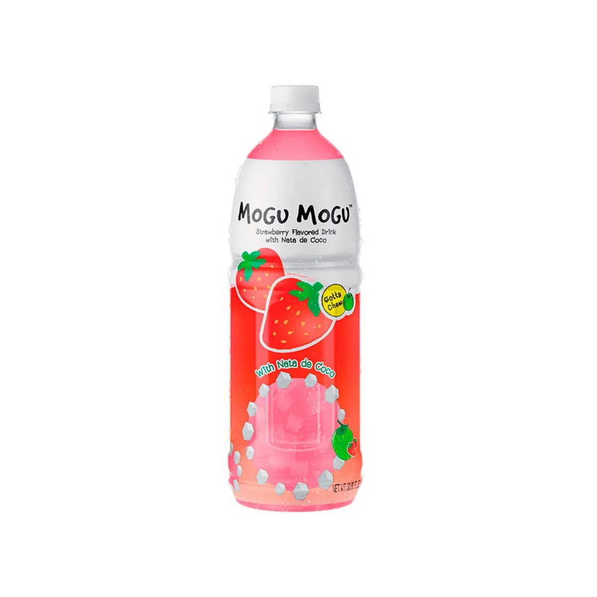 MOGU MOGU - Bebida Mogu Mogu Fresa Botella 1 L