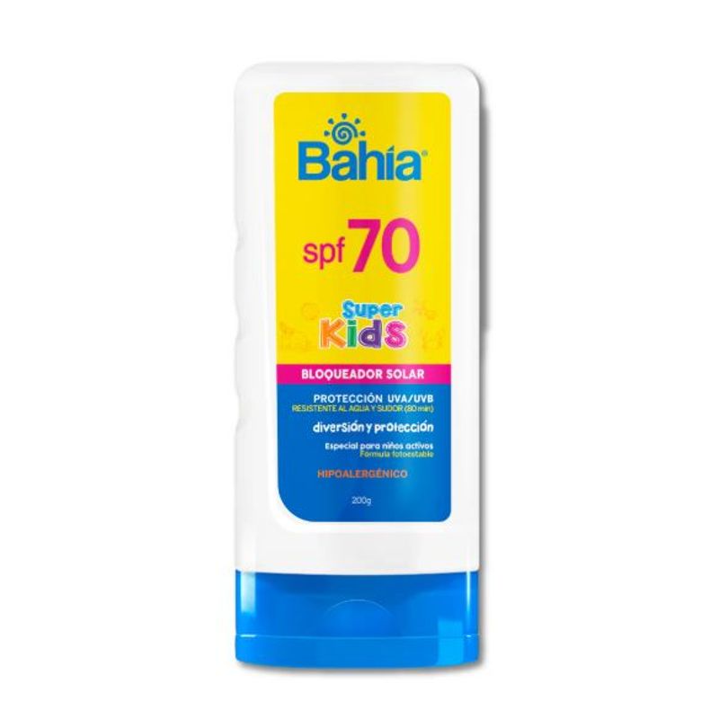 BAHIA - Bloqueador Bahia Superkids Spf 70 200 G