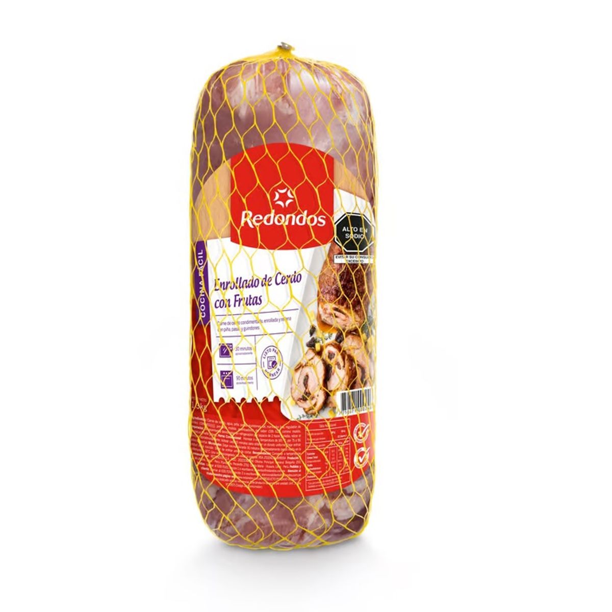 REDONDOS - Enrollado de Cerdo con Fruta Redondos Empaque 1.3 kg