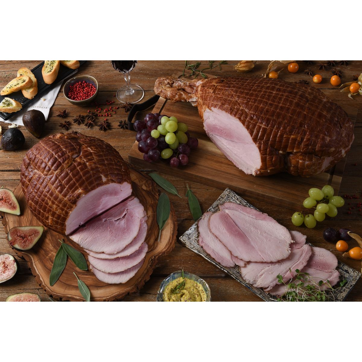 CASA EUROPA - Jamón de Pierna Ahumada Casa Europa x Kg