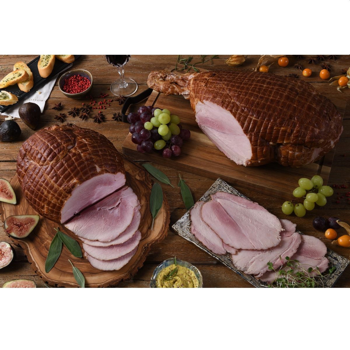 CASA EUROPA - Jamón de Pierna Ahumada Casa Europa x Kg